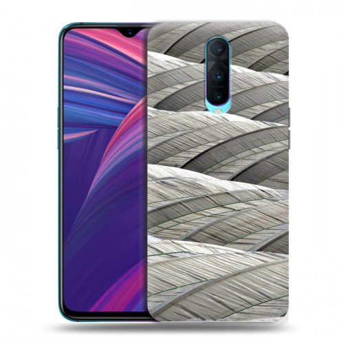 Дизайнерский пластиковый чехол для OPPO RX17 Pro Перья