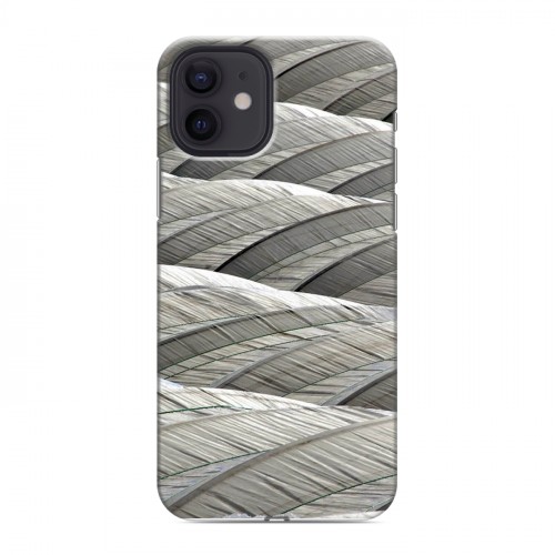 Дизайнерский силиконовый чехол для Iphone 12 Перья