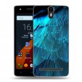 Дизайнерский силиконовый чехол для Wileyfox Storm Перья