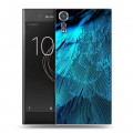 Дизайнерский пластиковый чехол для Sony Xperia XZs Перья