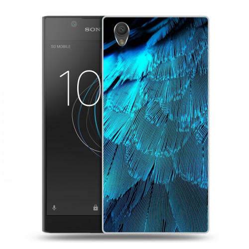 Дизайнерский пластиковый чехол для Sony Xperia L1 Перья