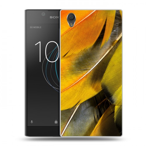 Дизайнерский пластиковый чехол для Sony Xperia L1 Перья