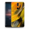 Дизайнерский пластиковый чехол для Nokia 8 Sirocco Перья