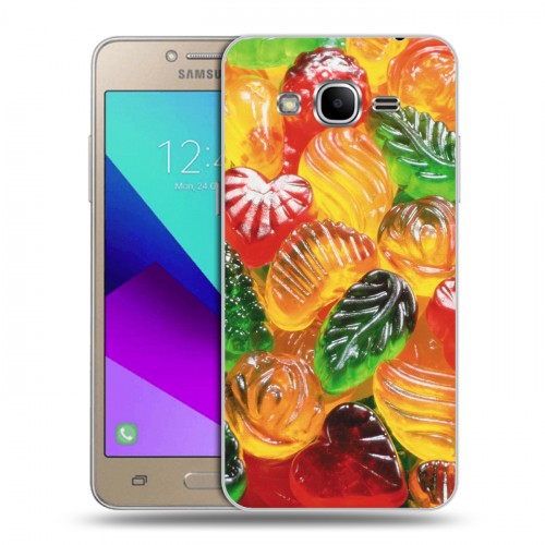 Дизайнерский силиконовый с усиленными углами чехол для Samsung Galaxy J2 Prime Сладости