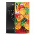 Дизайнерский пластиковый чехол для Sony Xperia XZs Сладости