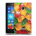 Дизайнерский пластиковый чехол для Microsoft Lumia 435 Сладости