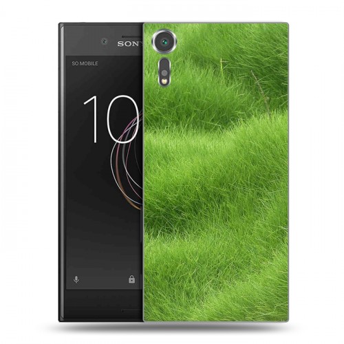 Дизайнерский пластиковый чехол для Sony Xperia XZs Трава