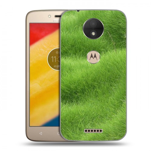 Дизайнерский пластиковый чехол для Motorola Moto C Трава