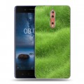 Дизайнерский пластиковый чехол для Nokia 8 Трава