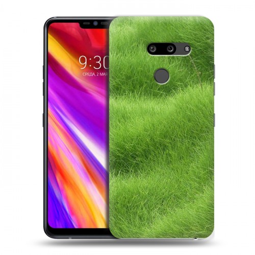 Дизайнерский пластиковый чехол для LG G8 ThinQ Трава