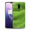 Дизайнерский пластиковый чехол для OnePlus 7 Трава