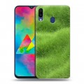 Дизайнерский пластиковый чехол для Samsung Galaxy M20 Трава