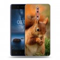 Дизайнерский пластиковый чехол для Nokia 8 Грызуны