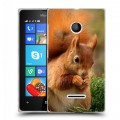 Дизайнерский пластиковый чехол для Microsoft Lumia 435 Грызуны