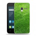Дизайнерский пластиковый чехол для Alcatel One Touch Pixi 3 (4.5) Трава