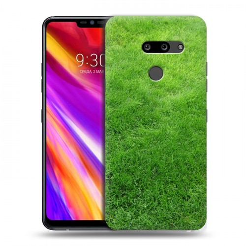 Дизайнерский пластиковый чехол для LG G8 ThinQ Трава