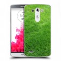 Дизайнерский пластиковый чехол для LG G3 (Dual-LTE) Трава