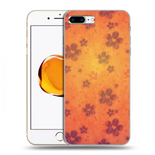 Дизайнерский силиконовый чехол для Iphone 7 Plus / 8 Plus Цветочные мотивы