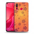 Дизайнерский пластиковый чехол для Huawei Nova 4 Цветочные мотивы