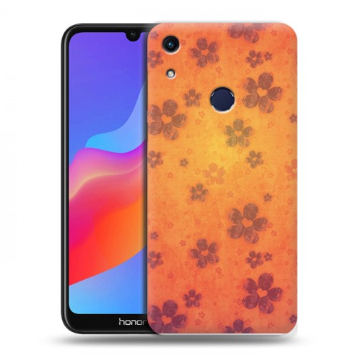Дизайнерский пластиковый чехол для Huawei Honor 8A Цветочные мотивы
