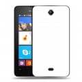 Дизайнерский силиконовый чехол для Microsoft Lumia 430 Dual SIM Цветочные мотивы
