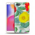 Дизайнерский пластиковый чехол для Xiaomi RedMi 6A Цветочные мотивы