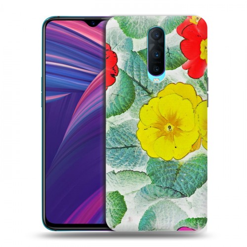 Дизайнерский пластиковый чехол для OPPO RX17 Pro Цветочные мотивы