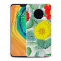 Дизайнерский пластиковый чехол для Huawei Mate 30 Цветочные мотивы