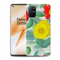 Дизайнерский пластиковый чехол для OnePlus 8T Цветочные мотивы