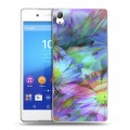 Дизайнерский пластиковый чехол для Sony Xperia Z3+ Цветочные мотивы