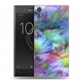 Дизайнерский пластиковый чехол для Sony Xperia XZs Цветочные мотивы