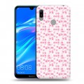 Дизайнерский пластиковый чехол для Huawei Y6 (2019) Цветочные мотивы