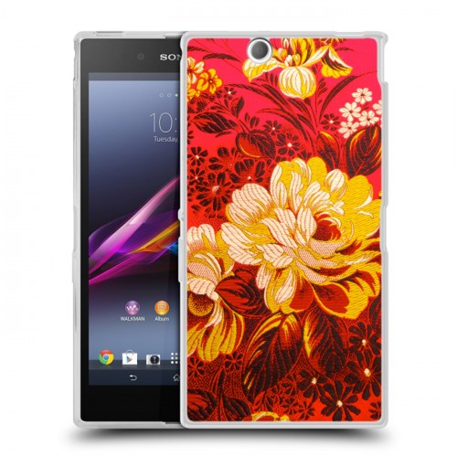 Дизайнерский пластиковый чехол для Sony Xperia Z Ultra  Цветочные мотивы