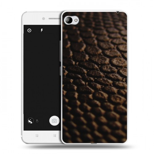 Дизайнерский пластиковый чехол для Lenovo S90 Кожа змей