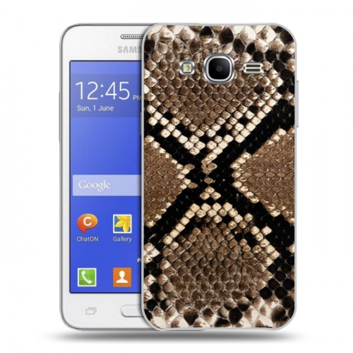 Дизайнерский силиконовый чехол для Samsung Galaxy J7 Кожа змей