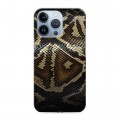 Дизайнерский силиконовый чехол для Iphone 13 Pro Кожа змей