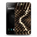 Дизайнерский силиконовый чехол для Doogee X5 Кожа змей