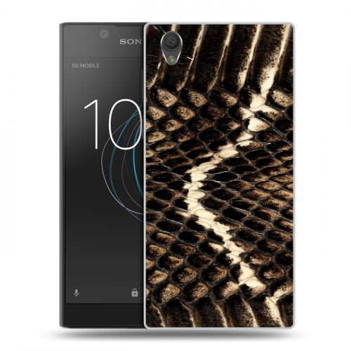 Дизайнерский пластиковый чехол для Sony Xperia L1 Кожа змей