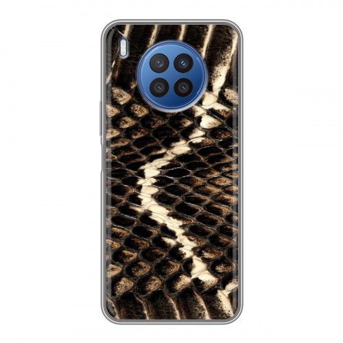 Дизайнерский силиконовый чехол для Huawei Nova 8i Кожа змей