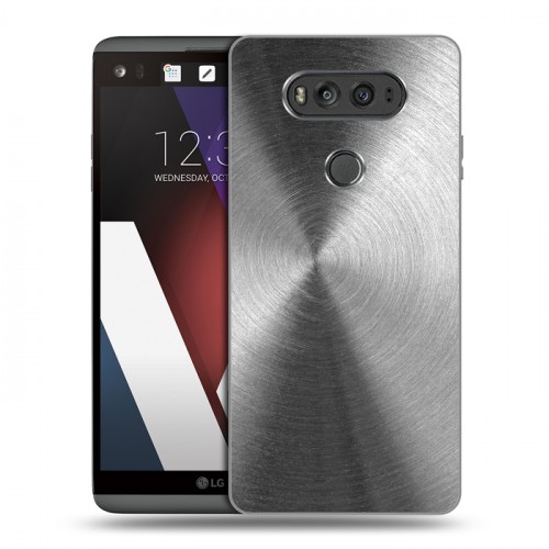 Дизайнерский пластиковый чехол для LG V20 Металл