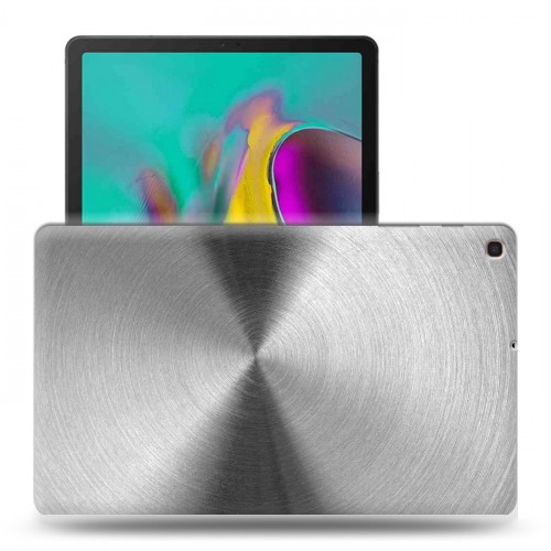Дизайнерский силиконовый чехол для Samsung Galaxy Tab A 10.1 (2019) Металл
