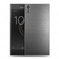 Дизайнерский пластиковый чехол для Sony Xperia XZs Металл