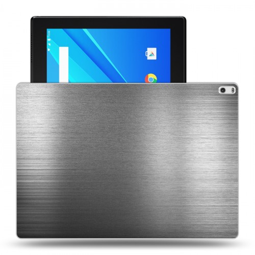 Дизайнерский силиконовый чехол для Lenovo Tab 4 10 Plus Металл