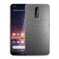 Дизайнерский силиконовый чехол для Nokia 3.2 Металл