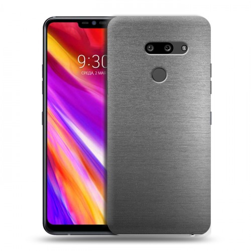 Дизайнерский пластиковый чехол для LG G8 ThinQ Металл