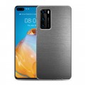 Дизайнерский пластиковый чехол для Huawei P40 Металл