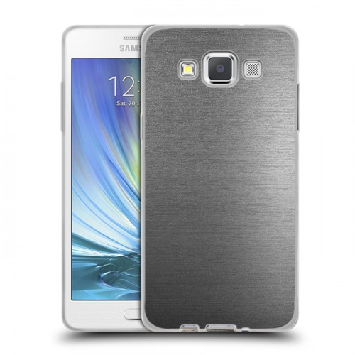 Дизайнерский пластиковый чехол для Samsung Galaxy A5 Металл