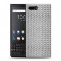 Дизайнерский пластиковый чехол для BlackBerry KEY2 Металл