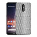 Дизайнерский силиконовый чехол для Nokia 3.2 Металл