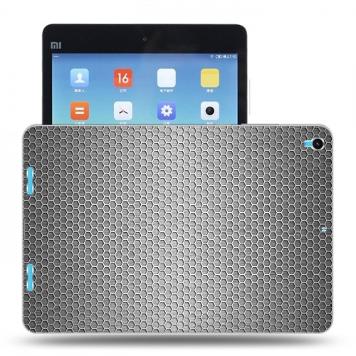 Дизайнерский силиконовый чехол для Xiaomi MiPad Металл